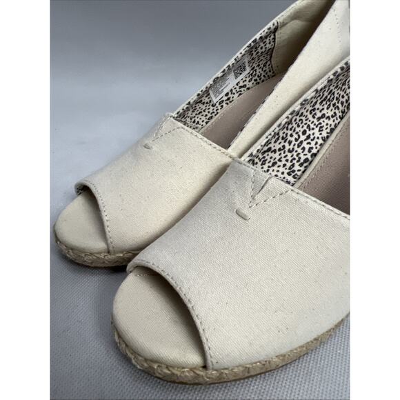 TOMS Michelle Espadrille Wedge Sandal Women Sz US 6 - Picture 2 of 10